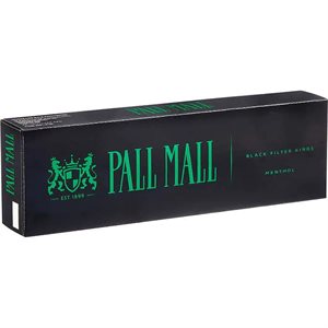 PALL MALL MENTHOL BLACK BOX KING