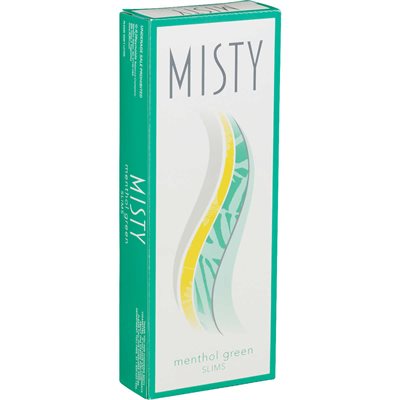 MISTY MENTHOL GREEN 100 BOX