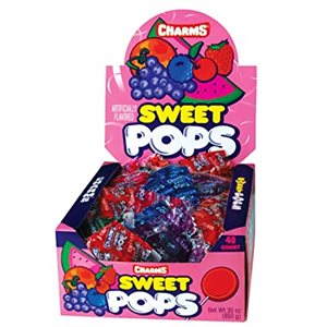 ~CHARMS SWEET POP ASSORTED 48CT