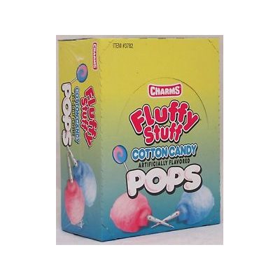 CHARMS FLUFFY STUFF POPS 48CT