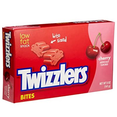 TWIZZLER VIDEO CHERRY BITES 5OZ