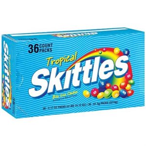 ~SKITTLES TROPICAL 36CT