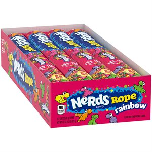 NERDS ROPE RAINBOW 24CT