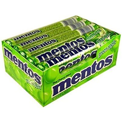 MENTOS GREEN APPLE 15CT