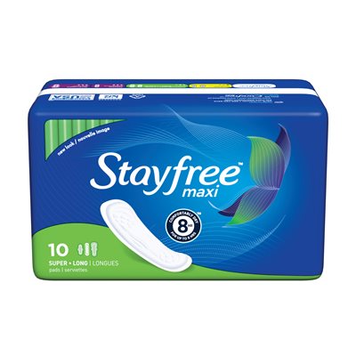 STAYFREE MAXI SUPER 10CT