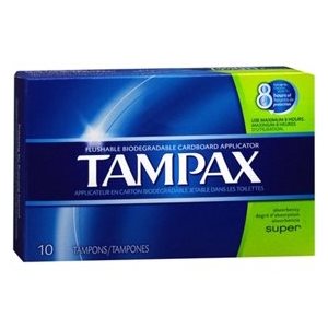 TAMPAX SUPER 10CT