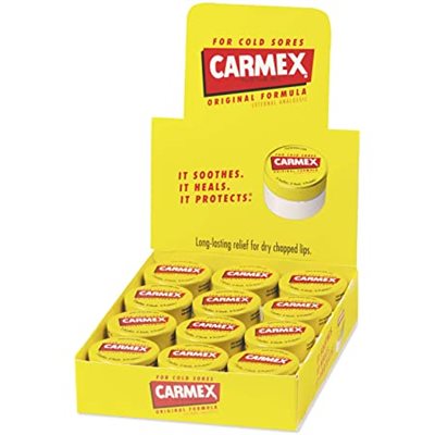 CARMEX LIP BALM .25OZ JARS 12CT