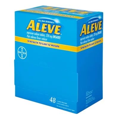 ALEVE SINGLE PACK 48CT