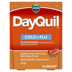 VICKS DAYQUIL CARD 2PK / 6CT