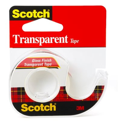 SCOTCH 3M TRANP TAPE EA