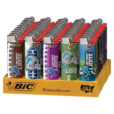 LIGHTER BIC LIONS 50CT