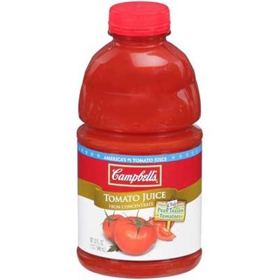 CAMPBELL TOMATO JUICE PLAST 32OZ / 8CT