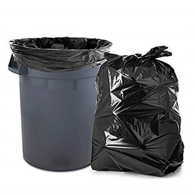 TRASH BAG BARREL BLACK 55GAL / 100CT