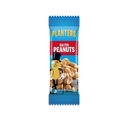 PLANTERS SALT PEANUT TUBE 18CT