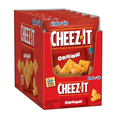 CHEEZ-IT PEG ORIGINAL 6CT / 3OZ