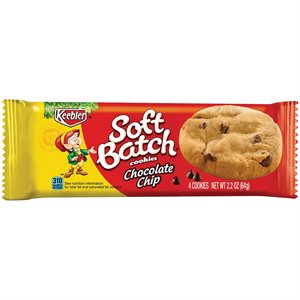 KEEBLER SOFT BATCH COOKIES CC 12CT