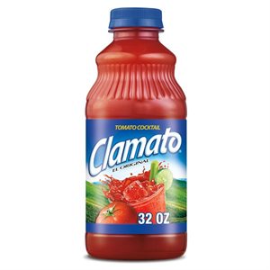 MOTTS CLAMATO JUICE 32OZ 6CT