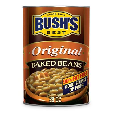 BUSHS BAKED BEANS ORIGINAL 28OZ