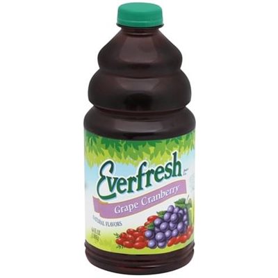 EVERFRESH CRANBERRY GRAPE 64OZ / 6CT