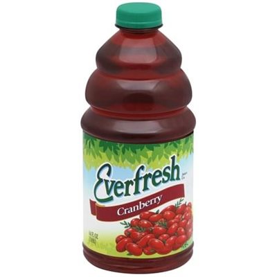 EVERFRESH CRANBERRY JUICE 64OZ / 6CT