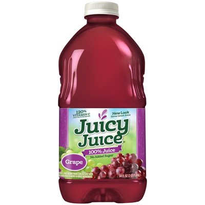 JUICY JUICE GRAPE 8 / 64OZ