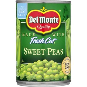 DEL MONTE SWEET PEAS 15OZ