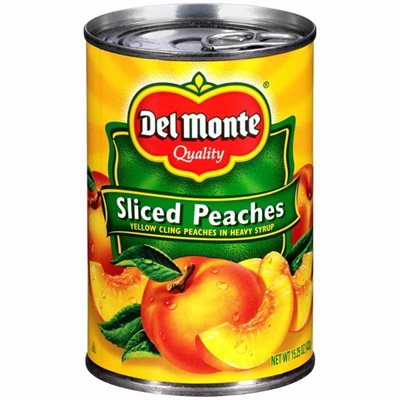 DEL MONTE PEACH SLICES 15.25OZ