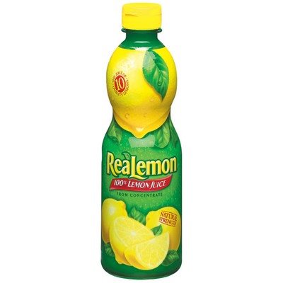 REAL LEMON BOTTLE 8OZ EA