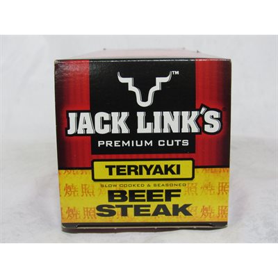 JACK LINK'S JUMBO STEAK 2OZ TERIYAKI 12CT