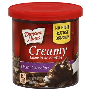 DUNCAN HINES FROSTING CHOCOLATE EACH