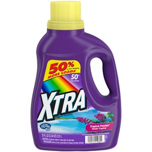 XTRA LIQUID TROPICAL PASSION 6CT / 67.5OZ