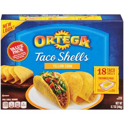 ORTEGA TACO SHELLS PK