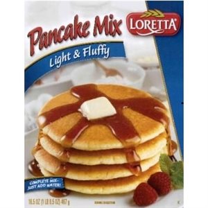 LORETTA PANCAKE MIX ORIGINAL 16.5OZ