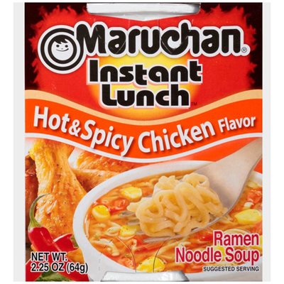 MARUCHAN CUP HOT / SPICY CHICKEN CS / 12