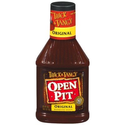 OPEN PIT BBQ THICK TANGY 18OZ EA