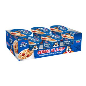 KELL CEREAL CUP FROSTED FLAKES 6CT