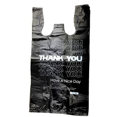 1 / 6 THANK YOU BAG BLACK 800CT