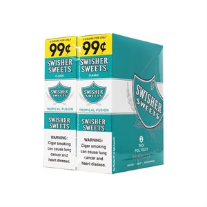 SWISHER CIG TROPICAL 2PK / 99