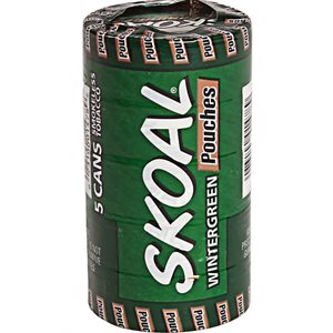 SKOAL POUCH WINTERGREEN 5CT