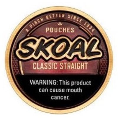 SKOAL POUCH STRAIGHT 5CT