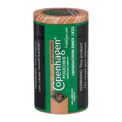 COPENHAGEN POUCH WINTERGREEN 5CT