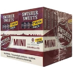 SWISHER MINI CIG TWIN PK