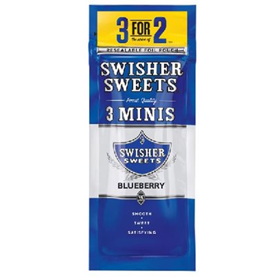 SWISHER MINI BLUEBERRY POUCH 3F2