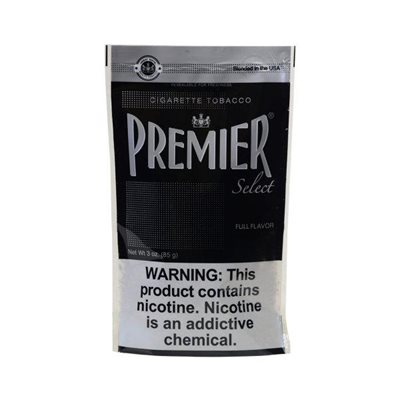 PREMIER TOB BLACK BAG 3OZ