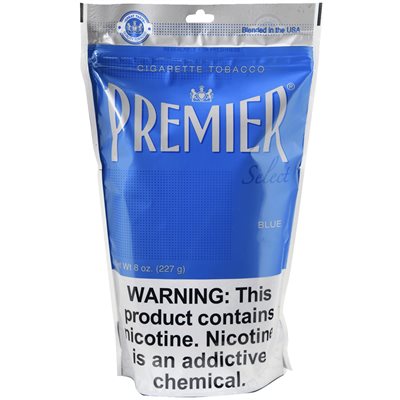 PREMIER TOB BLUE BAG 8OZ