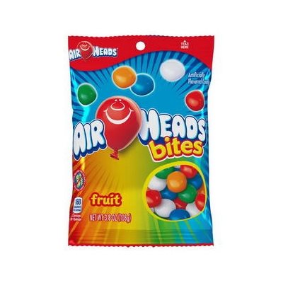 AIRHEAD PEG BITES FRUIT 3.8OZ