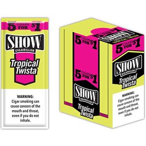 SHOW CIG TROPICAL TWISTA 5 / $1 15CT