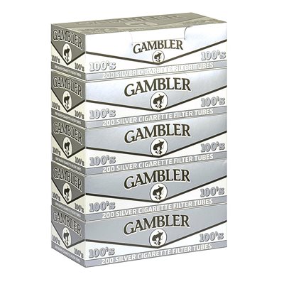 GAMBLER TUBES SILVER 5CT