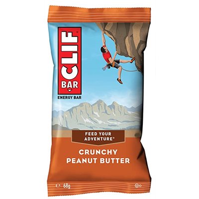 CLIF BAR CRUNCH PEANUT BUTTER 12CT