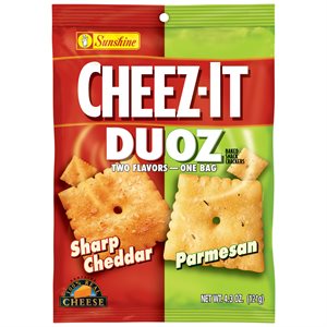 CHEEZ-IT DUOZ CHEDDAR / PARM 4.3OZ